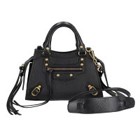 Balenciaga Neo City Shoulder Bag Black